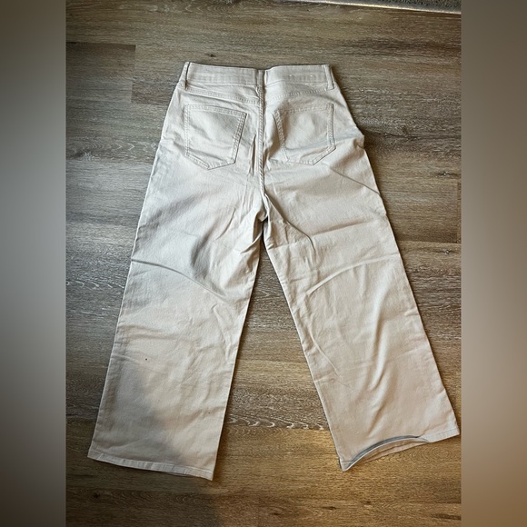 Boden  Denim Button Fly Wide Leg Jeans Size 8 - Picture 4 of 5